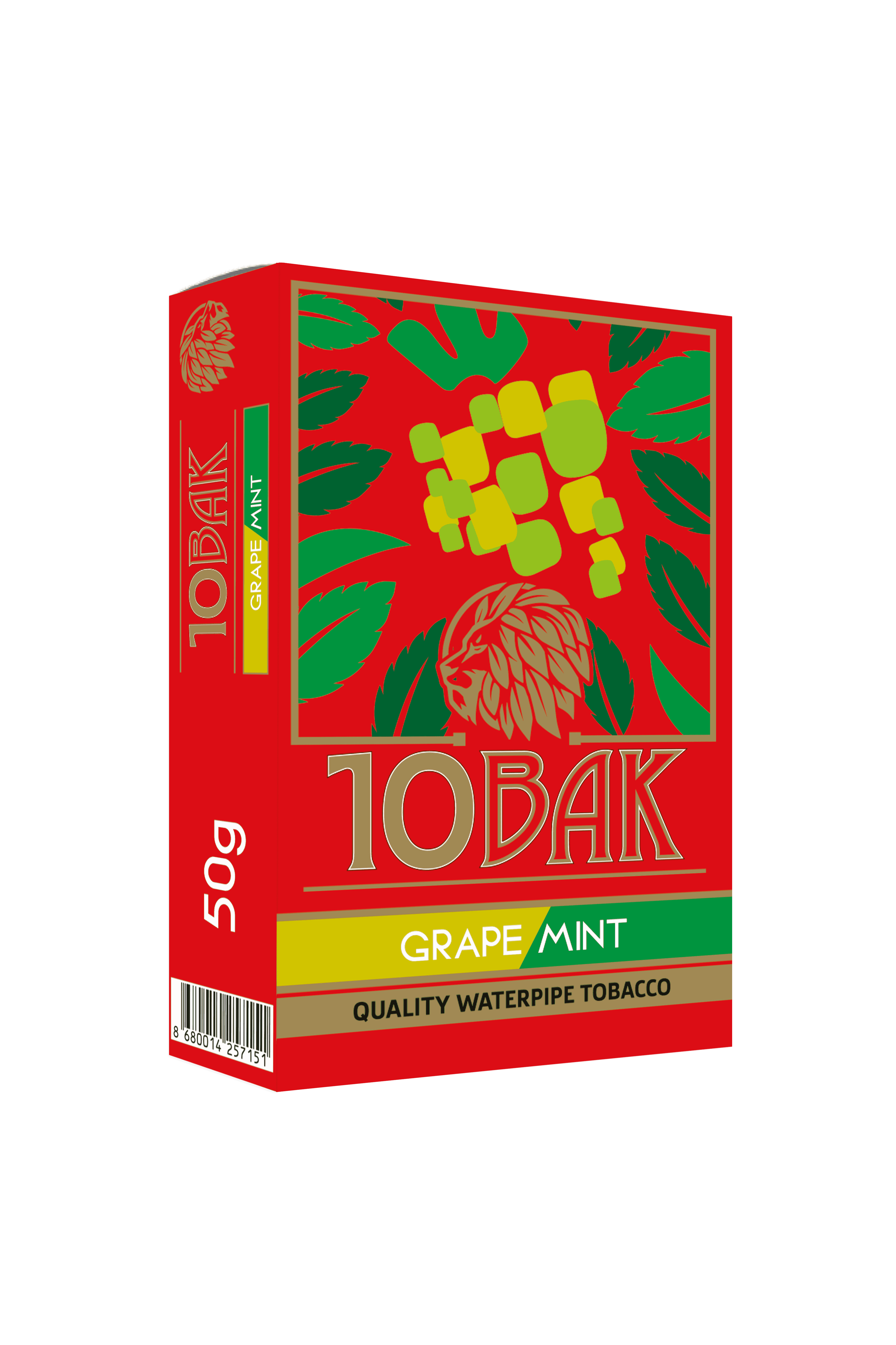 10BAK Classic Grape Mint Shisha